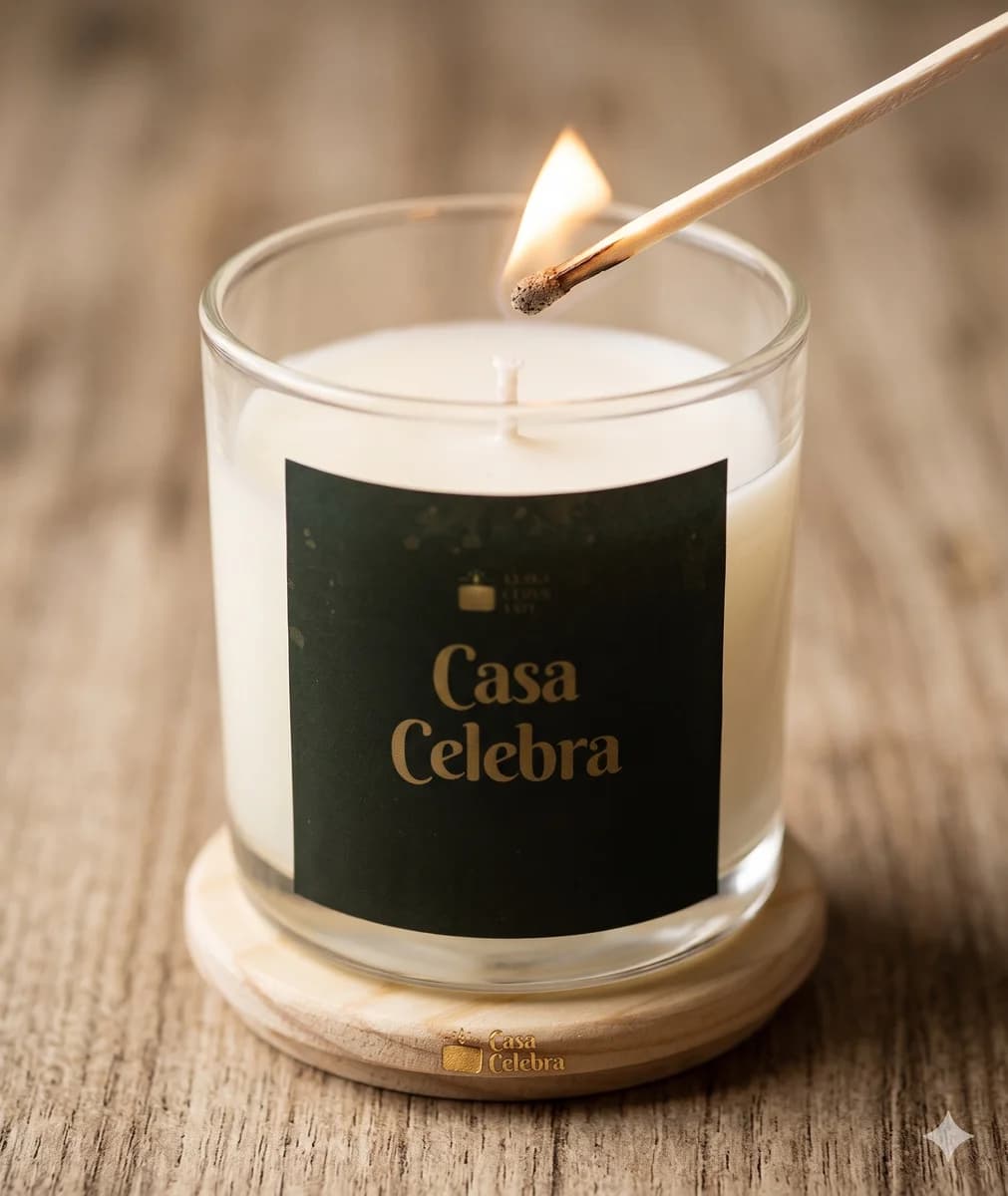 Vela Mistério — Sândalo & Patchouli